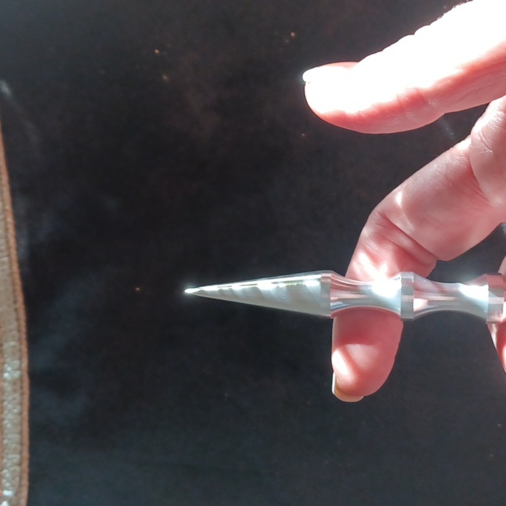 Safety striker bolt keychain SILVER - Picture 2 of 3